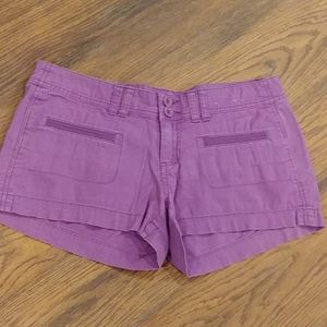 147 purple shorts